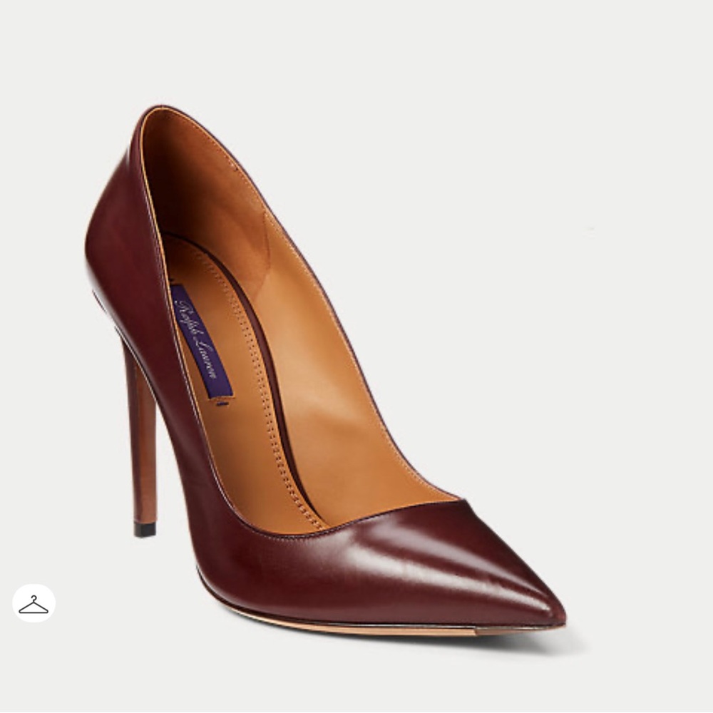 NEW Fall Ralph Lauren Collection Celia Calfskin Pump